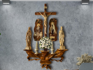 Bàn thờ Chúa Gỗ Gõ