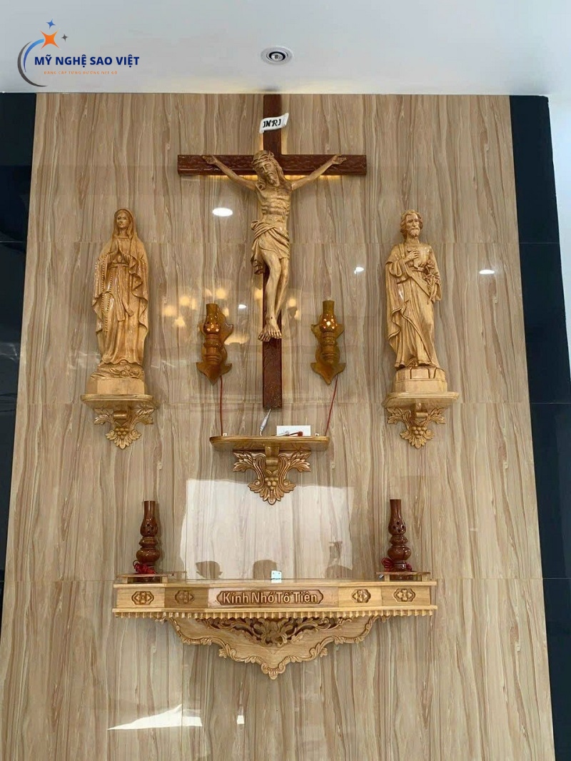 Bàn thờ gia tiên của người công giáo Bàn thờ gia tiên của người công giáo