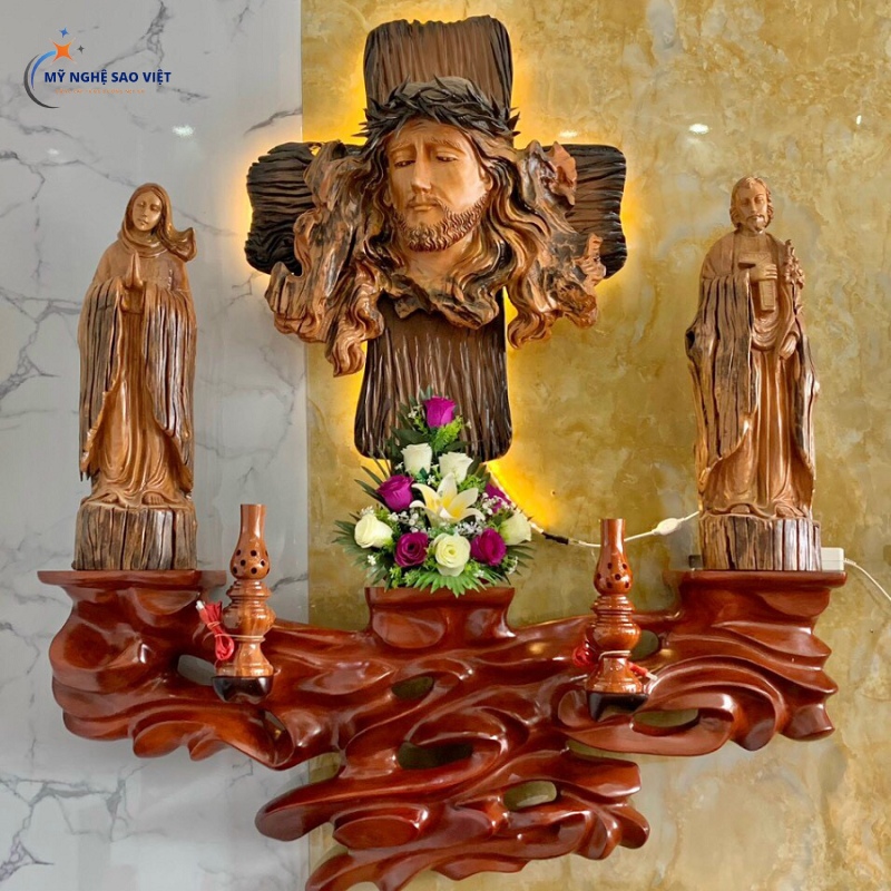 Những mẫu bàn thờ công giáo đẹp