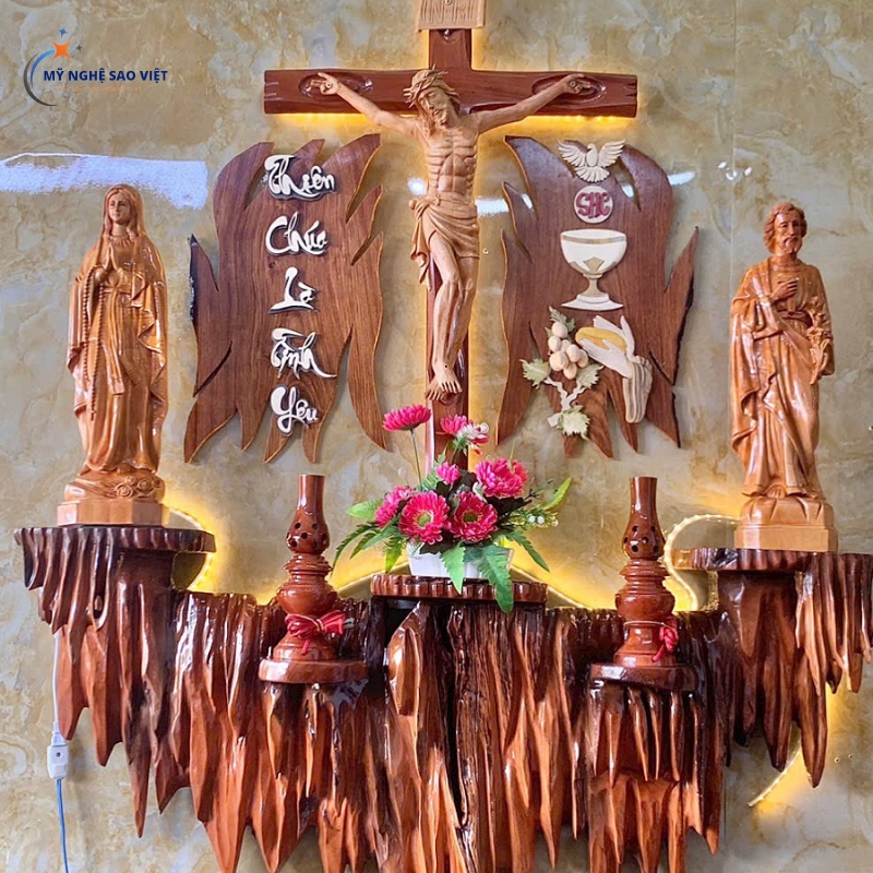 Những mẫu bàn thờ công giáo đẹp