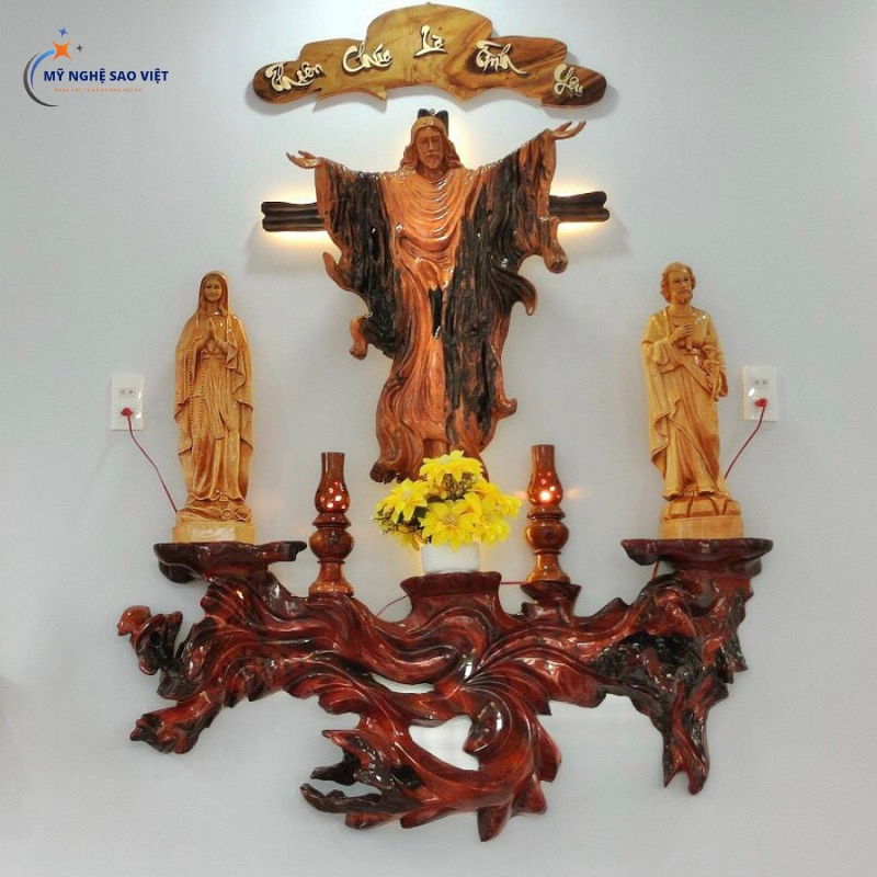 Những mẫu bàn thờ công giáo đẹp