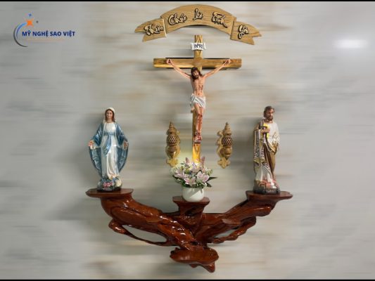 vị trí đặt bàn thờ chúa trong nhà