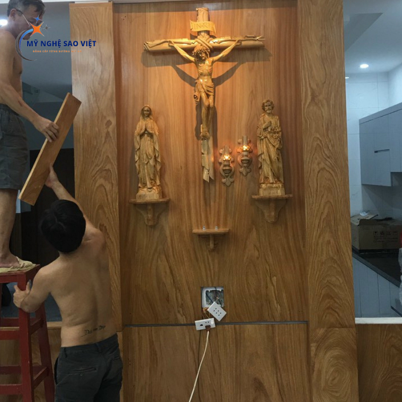 vị trí đặt bàn thờ chúa trong nhà