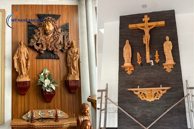 Bàn thờ Chúa và bàn thờ Gia tiên