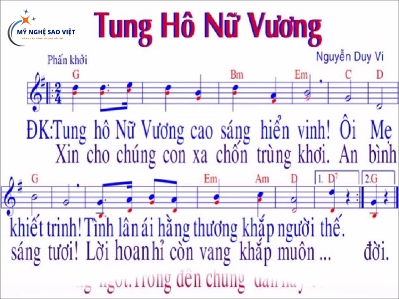 Lời bài hát về Mẹ Maria