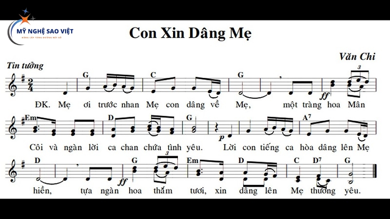 Lời bài hát về Mẹ Maria