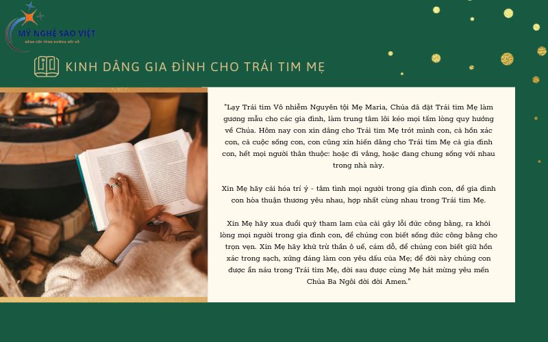 Kinh dâng gia đình cho trái tim Mẹ Kinh dâng gia đình cho trái tim Mẹ