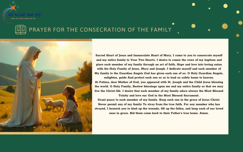 Kinh dâng gia đình cho trái tim Mẹ Kinh dâng gia đình cho trái tim Mẹ