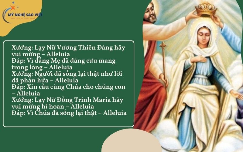 Kinh lạy nữ vương thiên đàng